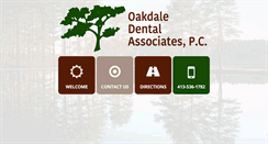 Desktop Screenshot of oakdaledental.com
